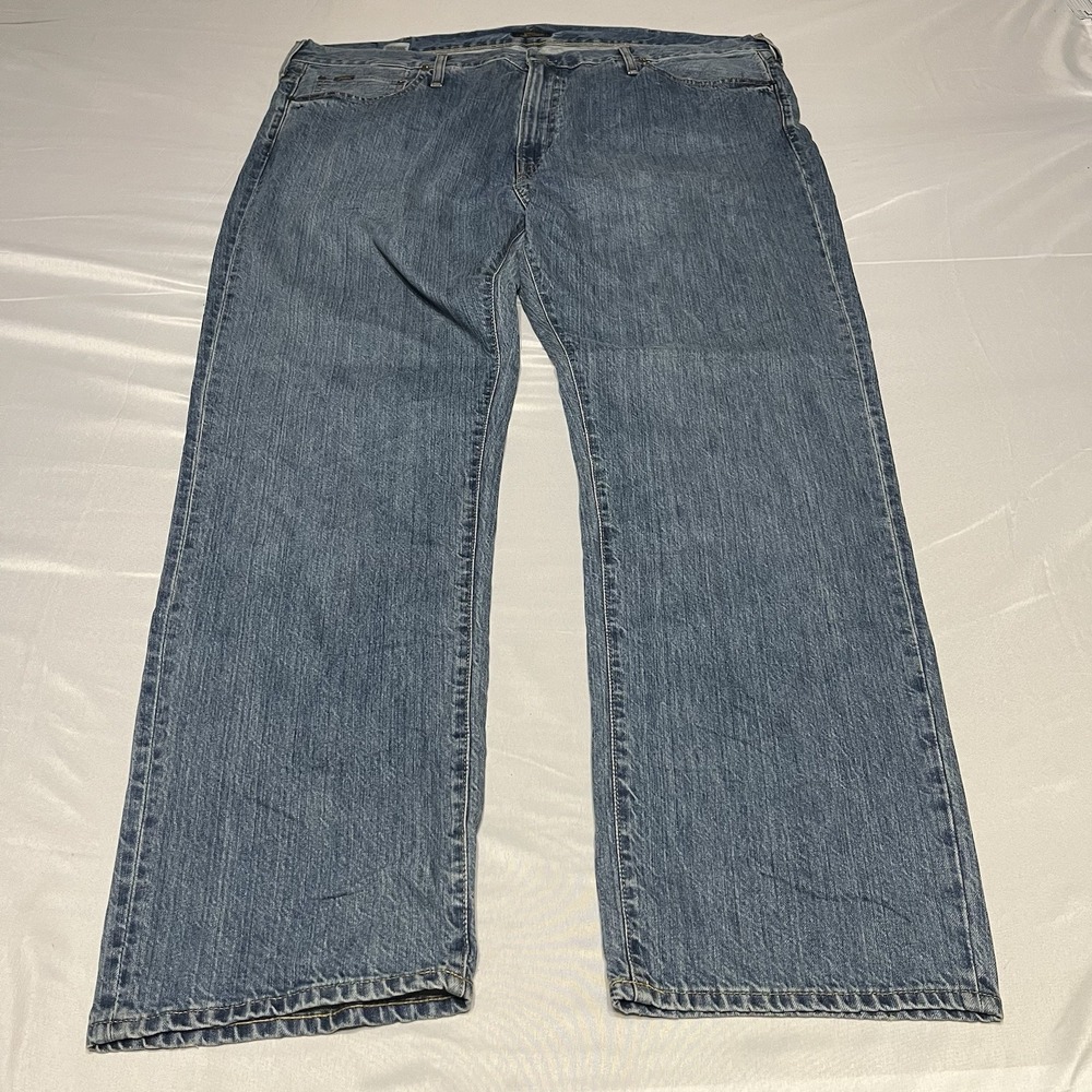 Polo Ralph Lauren Hampton Relaxed Straight Jeans Men's 44x32 Medium Wash